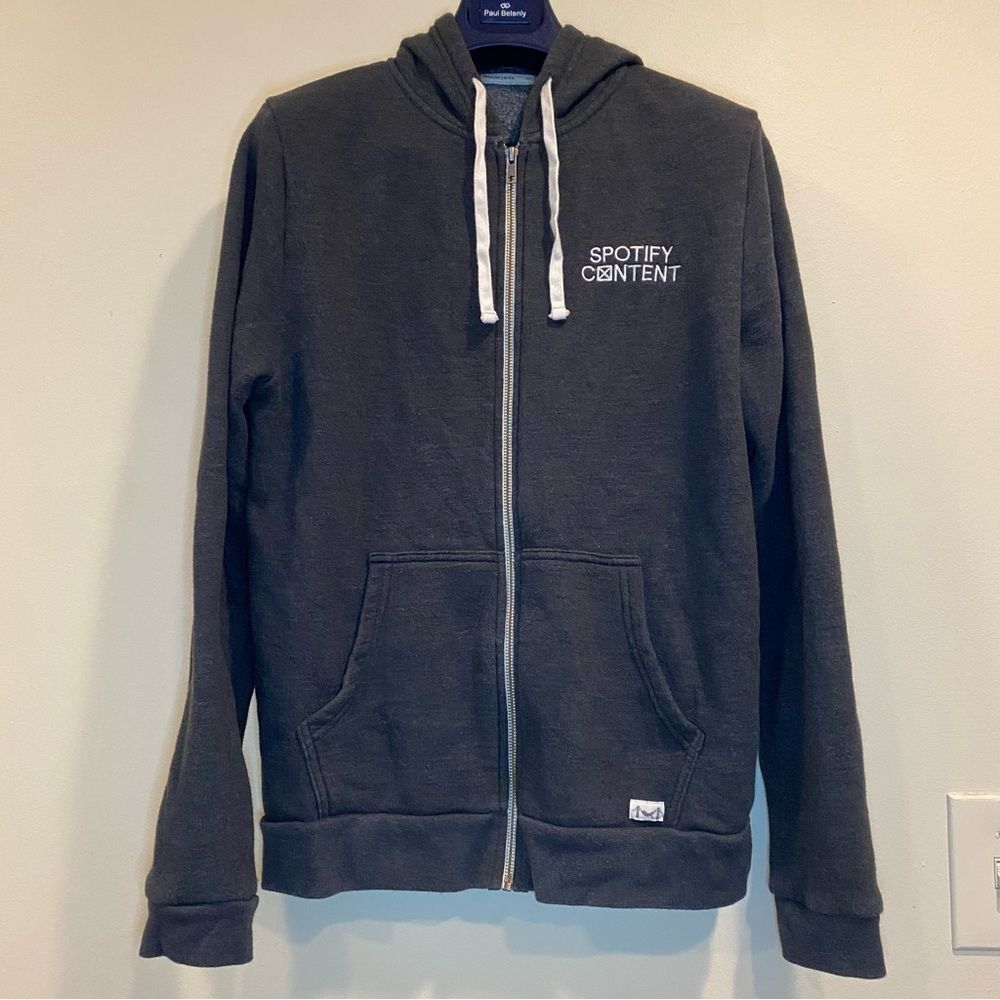Marine Layer Full Zip Hoodie Men’s Size Medium | Gray | Light Weight Comfort
